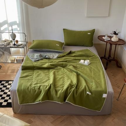 91家纺网 家纺一手货源 找家纺 （总）洋铭区 2022新款华夫格夏被