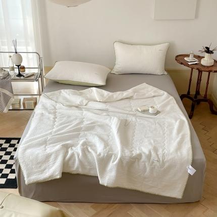 91家纺网 家纺一手货源 找家纺 （总）洋铭区 2022新款华夫格夏被