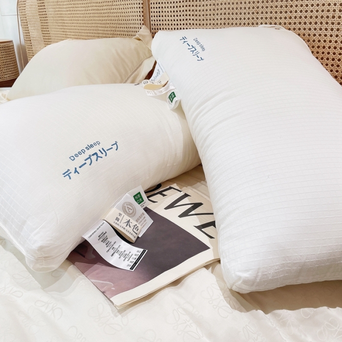 91家纺网 家纺一手货源 找家纺 伟邦枕芯 2023新款式日原棉枕芯