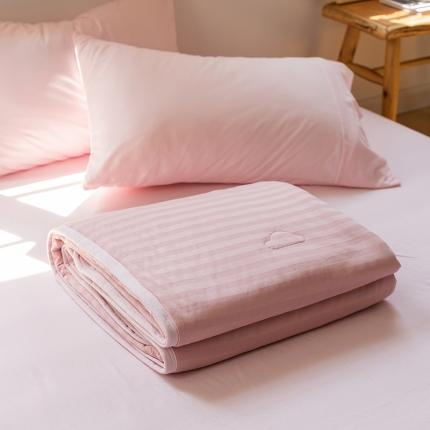 91家纺网 家纺一手货源 找家纺 （总）2022新款全棉针织条纹夏被&amp;春秋被