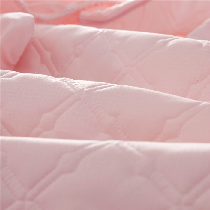 91家纺网 家纺一手货源 找家纺 雪云美 2022亲肤棉磨毛夹棉床笠全包床垫保护套黄金格-玉