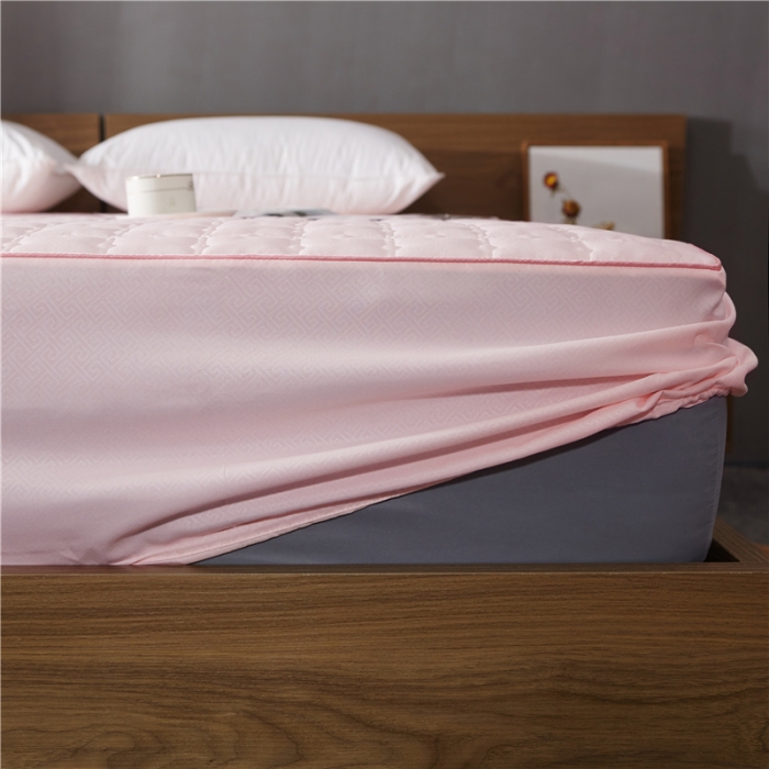 91家纺网 家纺一手货源 找家纺 雪云美 2022亲肤棉磨毛夹棉床笠全包床垫保护套黄金格-玉