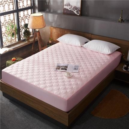 雪云美 2022亲肤棉磨毛夹棉床笠全包床垫保护套四叶草-玉