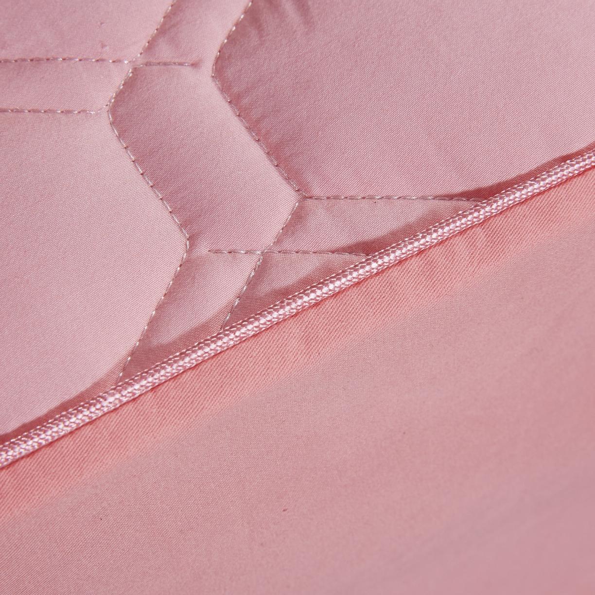 91家纺网 家纺一手货源 找家纺 雪云美全棉纯色抗菌防螨夹棉床笠133*72纯棉可定制玉色