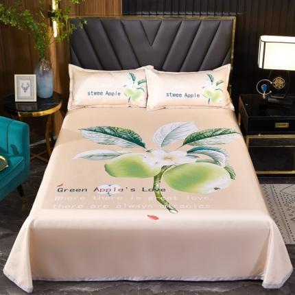 91家纺网 家纺一手货源 找家纺 （总）艺玲 2022新款大版印花冰丝凉席三件套