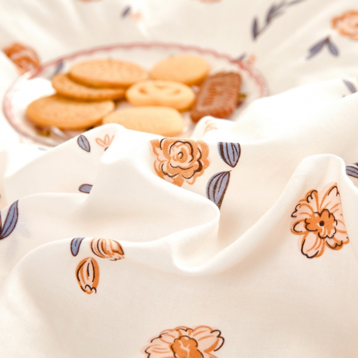 91家纺网 家纺一手货源 找家纺 （总）亲亲公主 2025新款小清新碎花韩版花边双层纱四件套