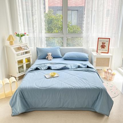 91家纺网 家纺一手货源 找家纺 （总）2022爆款全棉水洗棉贝壳边夏被及夏被四件套