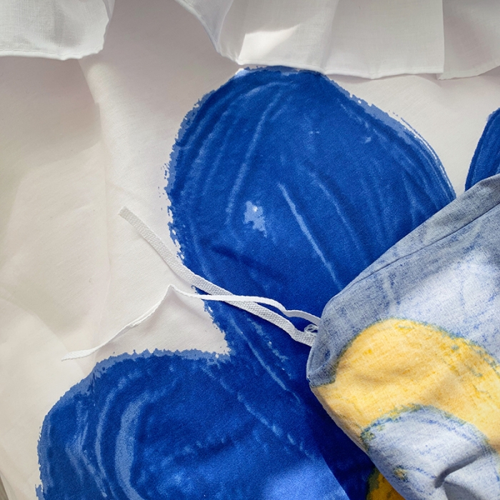 91家纺网 家纺一手货源 找家纺 怡家居 2022新款全棉韩版花边四件套 花间