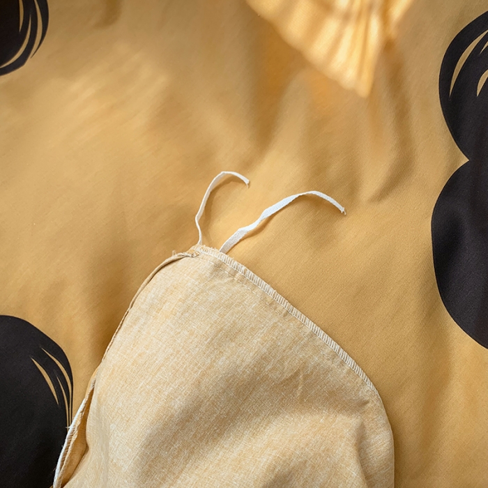 91家纺网 家纺一手货源 找家纺 怡家居 2022新款全棉韩版花边四件套 青彩