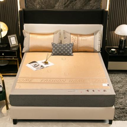 91家纺网 家纺一手货源 找家纺 （总）红粉佳人2025新款竹席藤席凉席冰丝席冰藤席