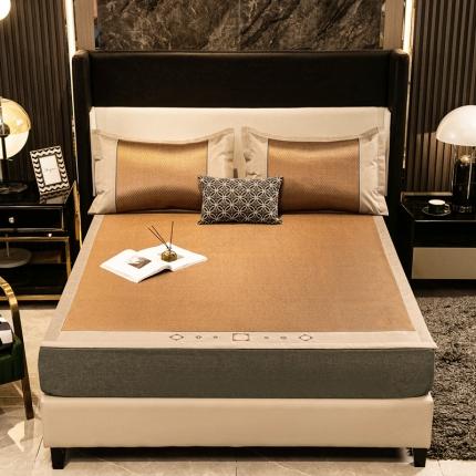 91家纺网 家纺一手货源 找家纺 （总）红粉佳人2025新款竹席藤席凉席冰丝席冰藤席