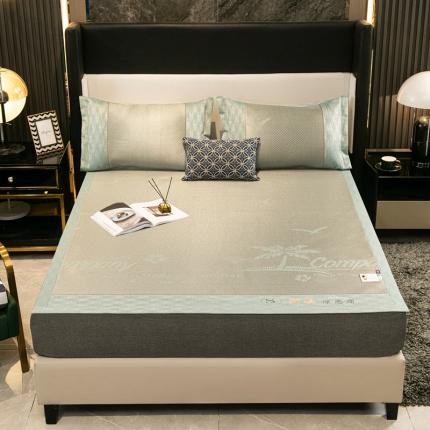 91家纺网 家纺一手货源 找家纺 （总）红粉佳人2025新款竹席藤席凉席冰丝席冰藤席