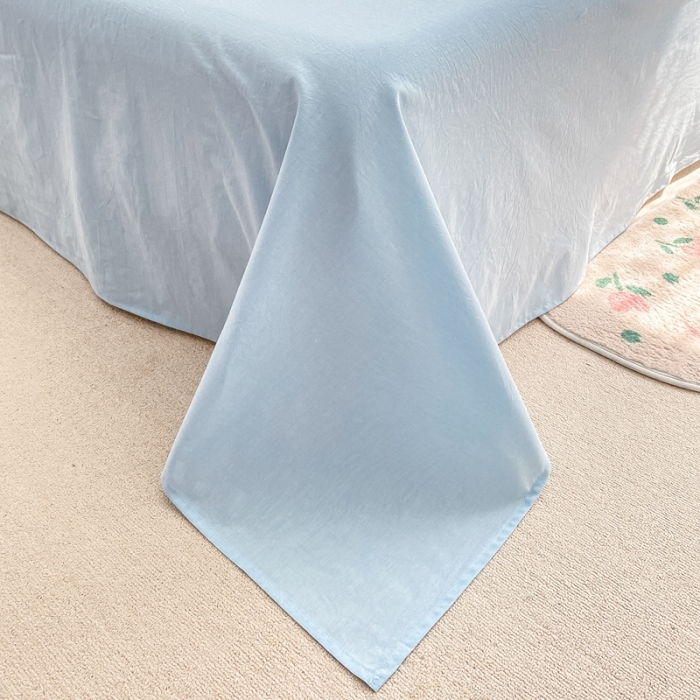 91家纺网 家纺一手货源 找家纺 星期八 2022新款二次元水洗棉四件套 happy day