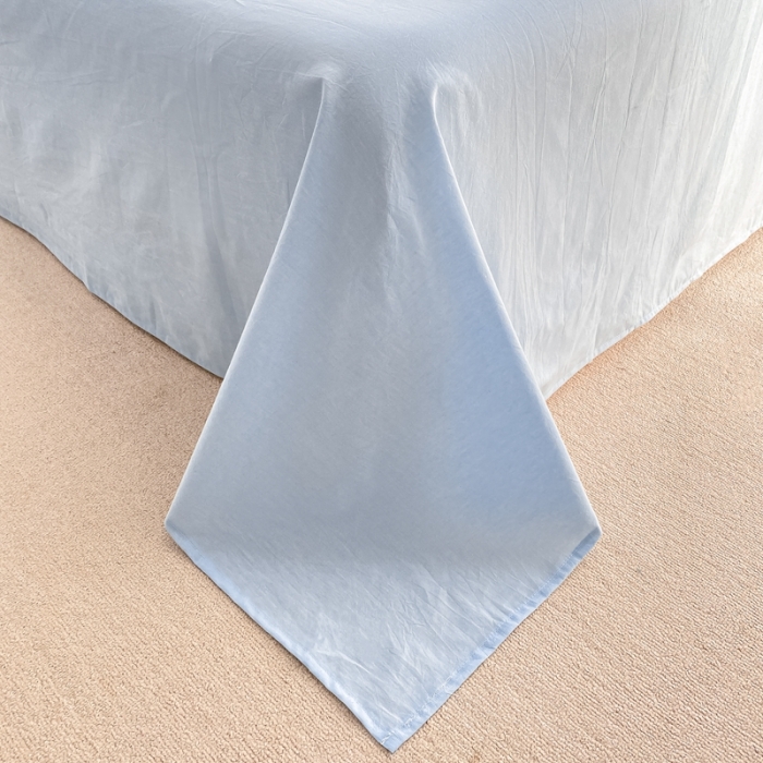 91家纺网 家纺一手货源 找家纺 星期八 2022新款二次元水洗棉四件套 雪屋女孩