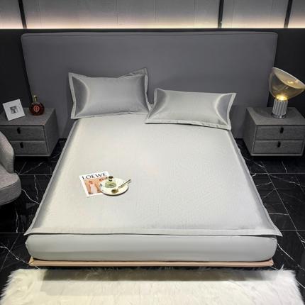 澳洲羽2024新款250D冰藤提花凉席 高端-奢灰