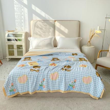 91家纺网 家纺一手货源 找家纺 （总）澳洲羽 2024新款亲肤水洗棉印花夏凉被子空调被