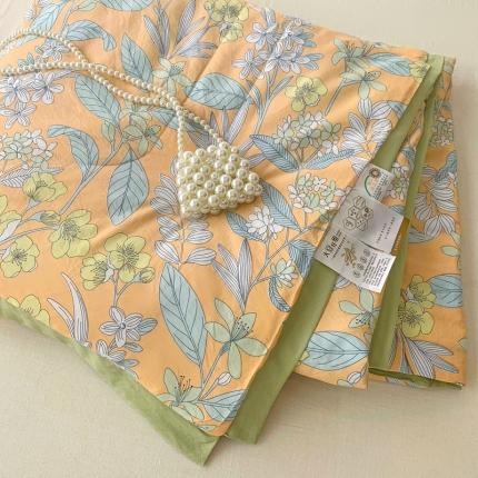 澳洲羽 2024新款亲肤水洗棉印花夏被 盎然