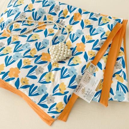 澳洲羽 2024新款亲肤水洗棉印花夏被 花香