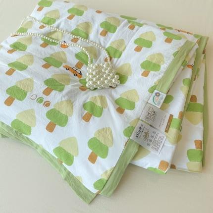 澳洲羽 2024新款亲肤水洗棉印花夏被 小树林