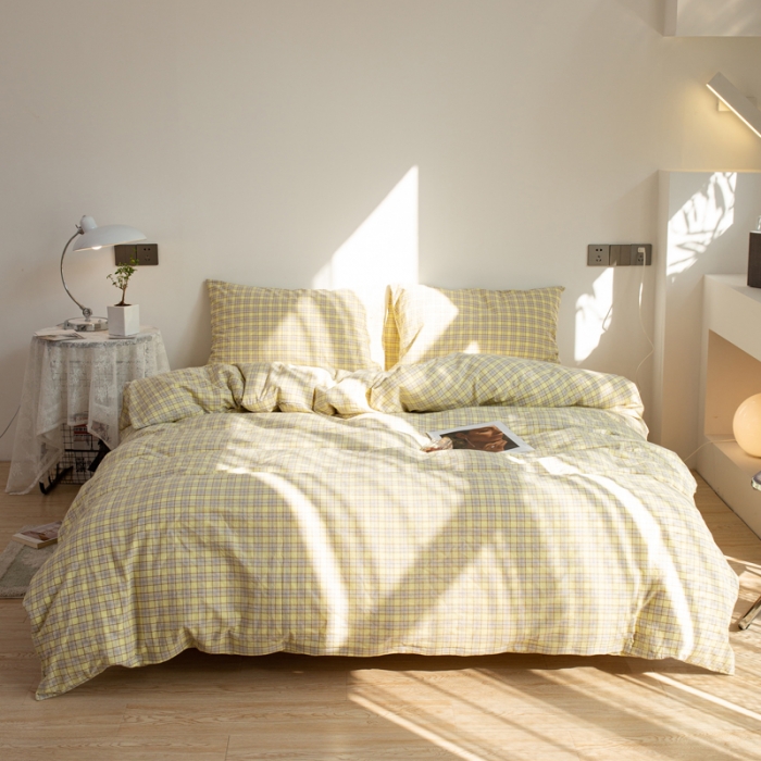 91家纺网 家纺一手货源 找家纺 （总）安莱生活 2022新品水洗棉四件套-初恋系列