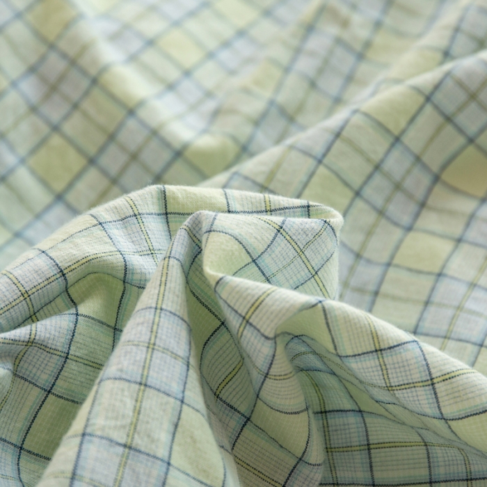 91家纺网 家纺一手货源 找家纺 安莱生活 2022新品水洗棉四件套-初恋系列 初恋-蓝黄