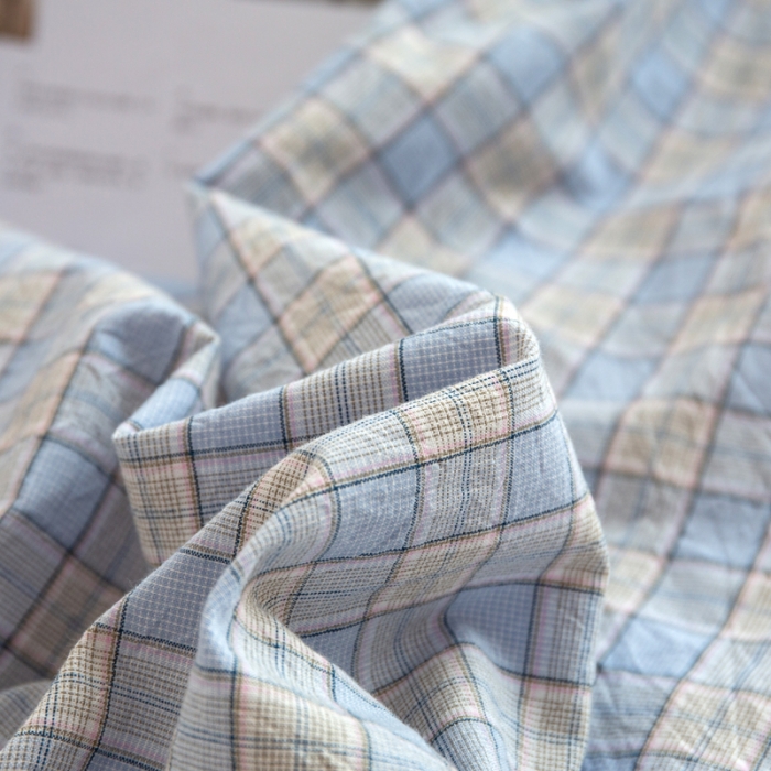 91家纺网 家纺一手货源 找家纺 安莱生活 2022新品水洗棉四件套-初恋系列 初恋-浅蓝