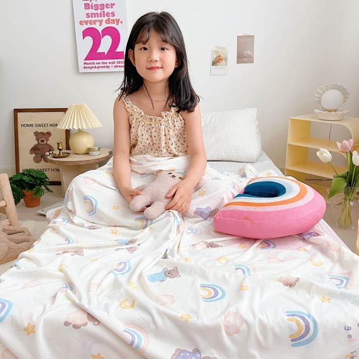 91家纺网 家纺一手货源 找家纺 （总）星期八 2022新款凉感毯