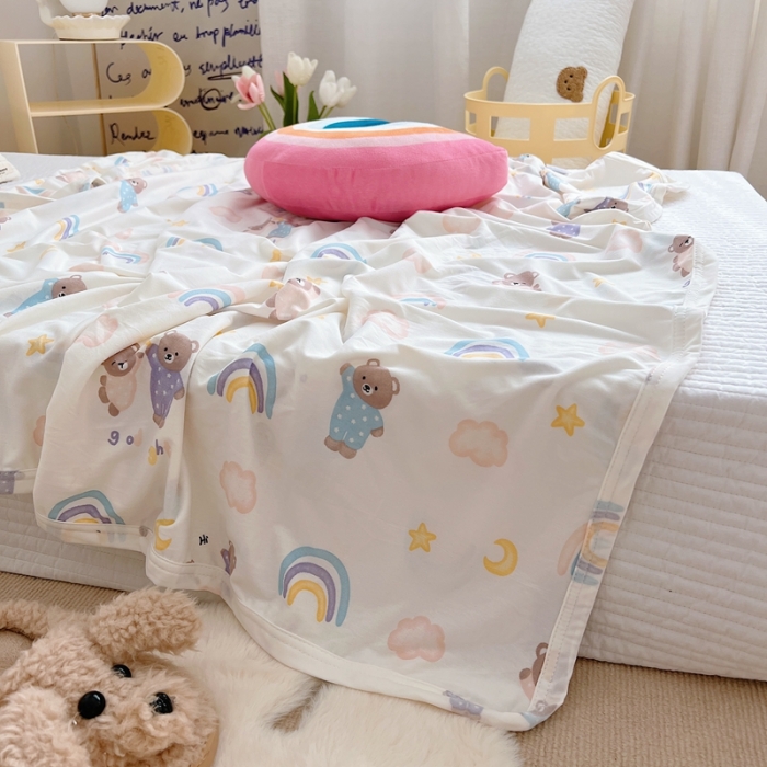 91家纺网 家纺一手货源 找家纺 （总）星期八 2022新款凉感毯