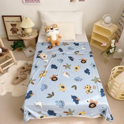 星期八 2022新款凉感毯 动物园