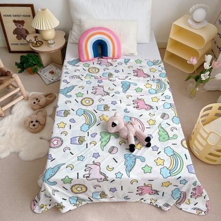 星期八 2022新款凉感毯 独角马