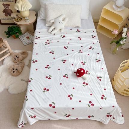 星期八 2022新款凉感毯 小樱桃