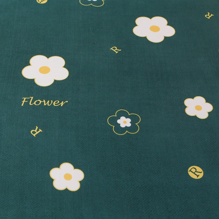 91家纺网 家纺一手货源 找家纺 美莱家纺 2022韩版小清新加厚磨毛床裙四件套 花朵