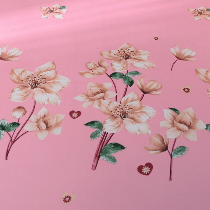 91家纺网 家纺一手货源 找家纺 美莱家纺 2022韩版小清新加厚磨毛床裙四件套 锦绣未央