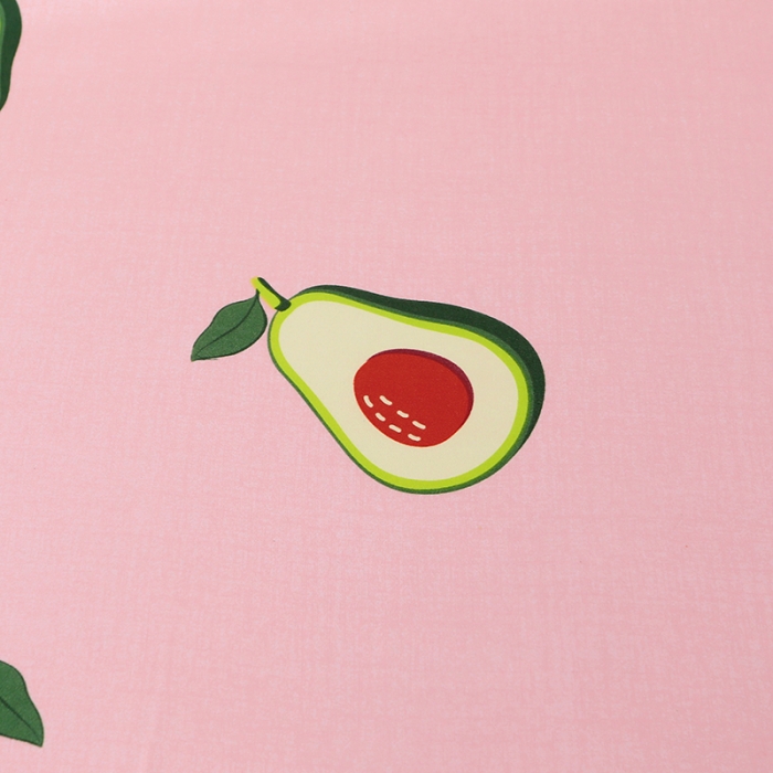 91家纺网 家纺一手货源 找家纺 美莱家纺 2022韩版小清新加厚磨毛床裙四件套 牛油果