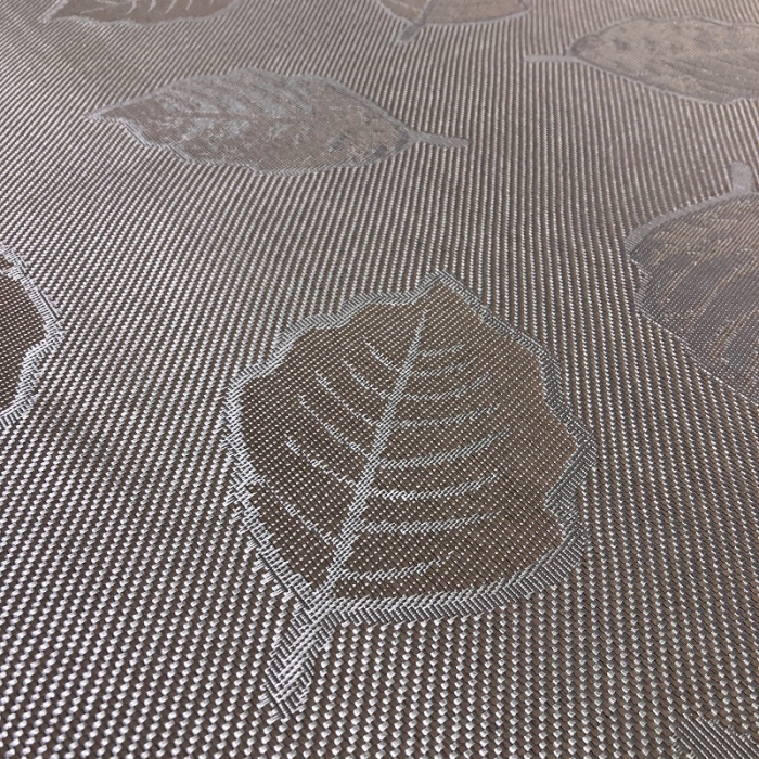 91家纺网 家纺一手货源 找家纺 凡客 2022春夏新品宽边刺绣提花冰藤养生乳胶凉席三件套 叶纷飞-紫金