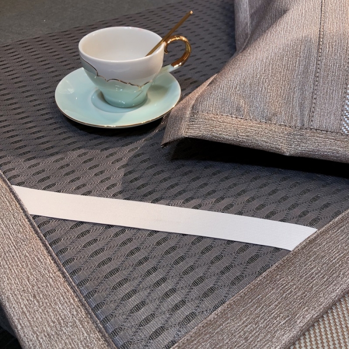 91家纺网 家纺一手货源 找家纺 凡客 2022春夏新品宽边刺绣提花冰藤养生乳胶凉席三件套 银杏叶-紫金