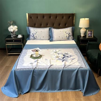 91家纺网 家纺一手货源 找家纺 （总）朵美 2022新款天丝竹纤维凉感三件套