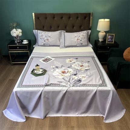 91家纺网 家纺一手货源 找家纺 （总）朵美 2022新款天丝竹纤维凉感三件套