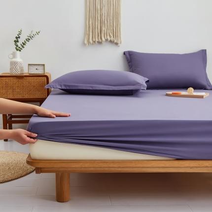 91家纺网 家纺一手货源 找家纺 （总）艾可可家纺 2024新款40支13372全棉纯色单床笠