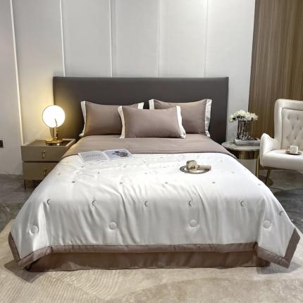 91家纺网 家纺一手货源 找家纺 （总）优悦生活馆 2022新款冰丝夏被四件套