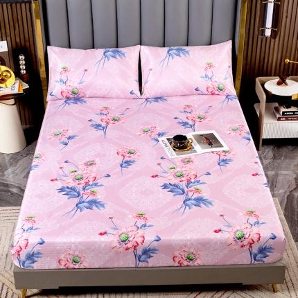 91家纺网 家纺一手货源 找家纺 （总）纽缦 2023新款冰丝凉席三件套床笠款