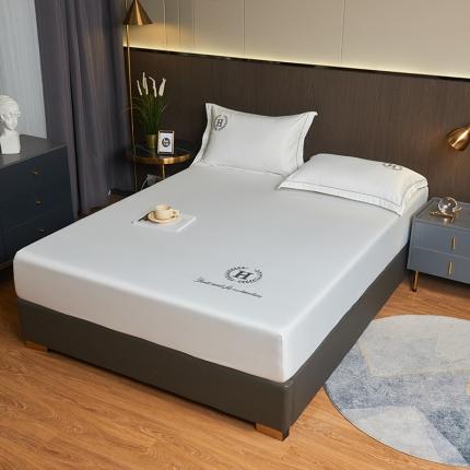 冰丝床笠单件可水洗夏天床罩防尘罩轻奢床套罩床垫套罩全包三件套