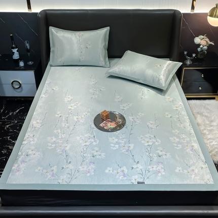 91家纺网 家纺一手货源 找家纺 （总）安哆啦 2022新款600D加厚冰丝凉席