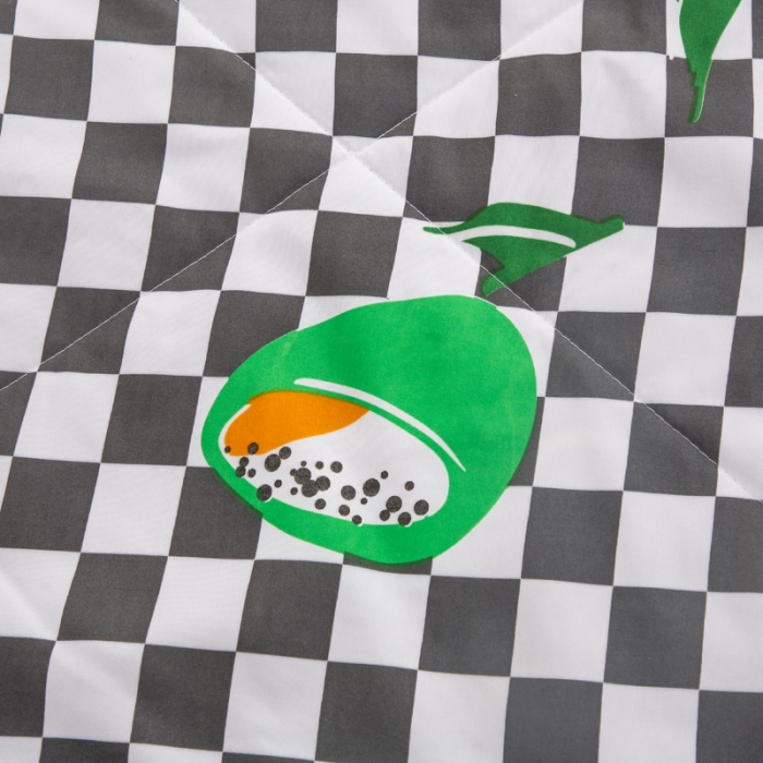 91家纺网 家纺一手货源 找家纺 斯卡诺2023韩版花边洛卡棉夏被四件套小香丝夏凉被牛油果