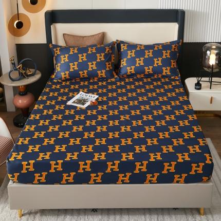 91家纺网 家纺一手货源 找家纺 （总）衿成家纺 2025新款加厚纯色磨毛床笠