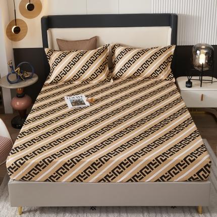 91家纺网 家纺一手货源 找家纺 （总）衿成家纺 2025新款加厚纯色磨毛床笠