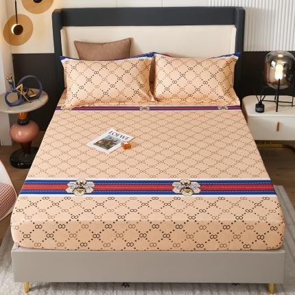 91家纺网 家纺一手货源 找家纺 （总）衿成家纺 2025新款加厚纯色磨毛床笠