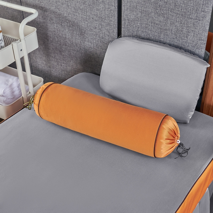 91家纺网 家纺一手货源 找家纺 不打烊家纺 2022新款欧洲尼美容床罩系列套件春意盎然-灰色