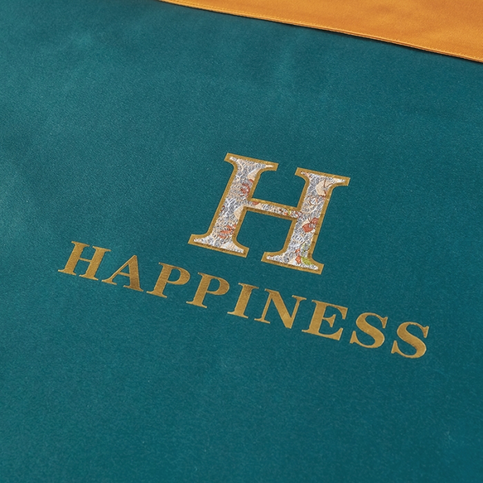 91家纺网 家纺一手货源 找家纺 不打烊家纺 2022欧洲尼美容床罩系列套件 春意盎然-孔雀蓝