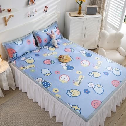 91家纺网 家纺一手货源 找家纺 （总）琪格格 2022新款复合冰丝席凉席